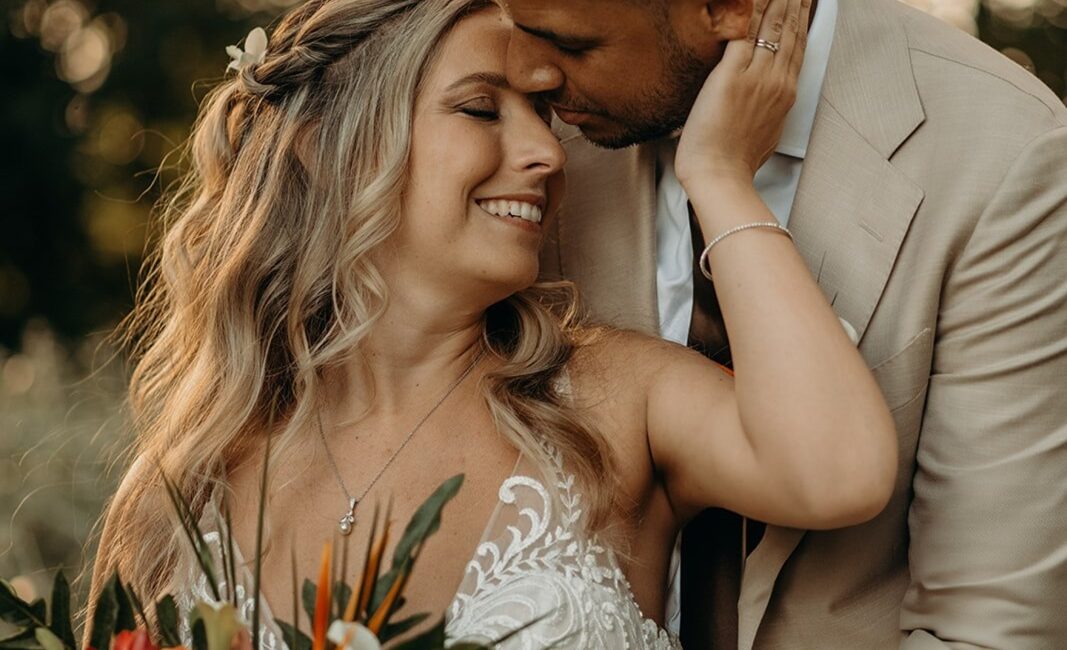 mariage tropicale fleurs